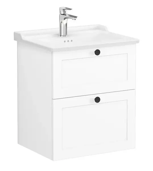 

Тумба с раковиной «Vitra» Root Classic 60 (60/47) подвесная матовый белый
