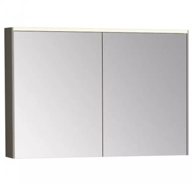 

Зеркальный шкаф «Vitra» Core 100/70 с подсветкой антрацит глянцевый