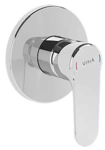 Внешняя часть смесителя «Vitra» Root Round A42728EXP хром