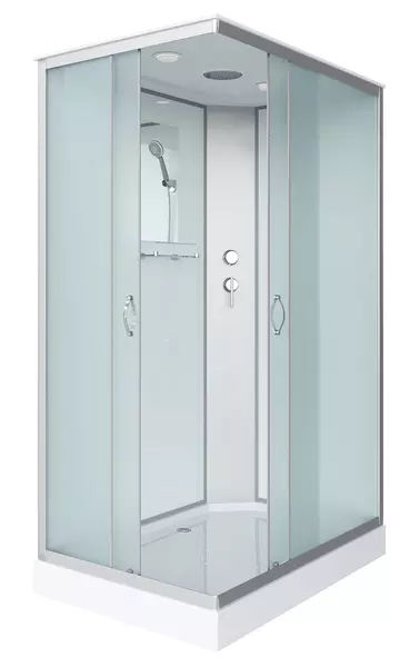 

Душевая кабина «Niagara» NG-43295-14Q 120/90 низкий поддон матовая/белая