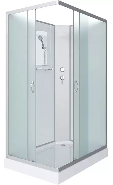 

Душевая кабина «Niagara» NG-43295-14QBK 120/90 низкий поддон матовая/белая без крыши