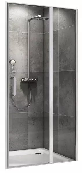 

Душевая дверь «Abber» Sonnenstrand AG04140S 140/195 прозрачная/хром