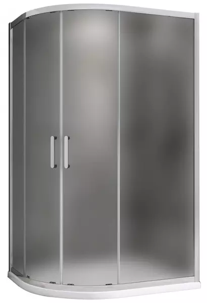 

Душевой угол-ограждение «Abber» Schwarzer Diamant AG01129M 120/90 прямоугольно-асимметричный матовый/хром без поддона