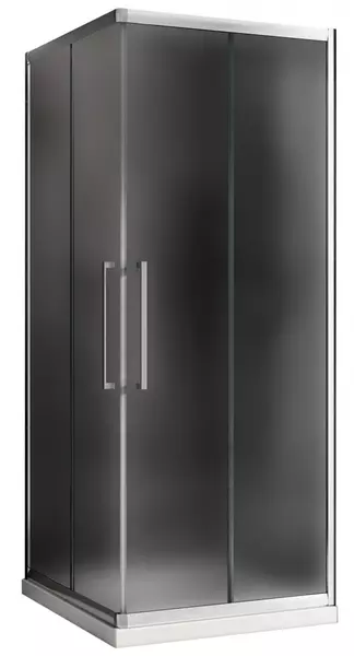 

Душевой угол-ограждение «Abber» Schwarzer Diamant AG02100MH 100/100 квадратный матовый/хром без поддона