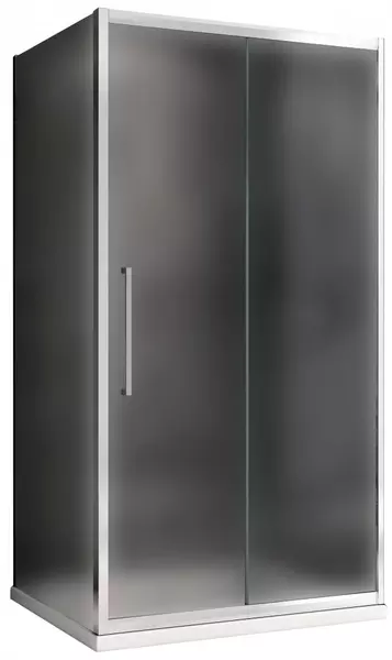 

Душевой угол-ограждение «Abber» Schwarzer Diamant AG30160MH-S75M 160/75 прямоугольный матовый/хром без поддона универсальный