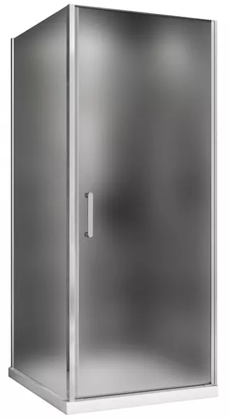 

Душевой угол-ограждение «Abber» Sonnenstrand AG04070M-S85M 70/85 прямоугольный матовый/хром без поддона универсальный