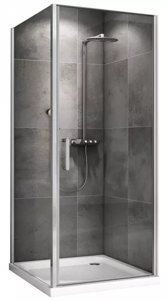 

Душевой угол-ограждение «Abber» Sonnenstrand AG04080-S85 80/85 прямоугольный прозрачный/хром без поддона универсальный