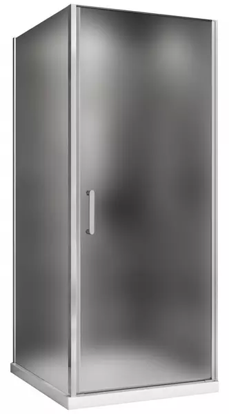 

Душевой угол-ограждение «Abber» Sonnenstrand AG04090M-S85M 90/85 прямоугольный матовый/хром без поддона универсальный