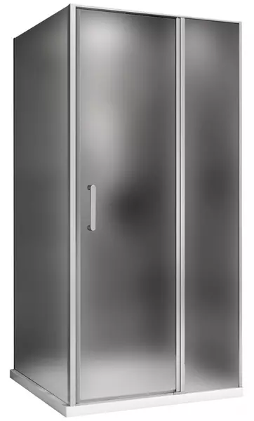 

Душевой угол-ограждение «Abber» Sonnenstrand AG04110MS-S75M 110/75 прямоугольный матовый/хром без поддона универсальный