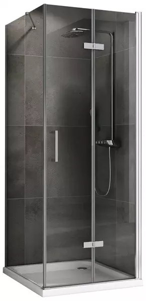 

Душевой угол-ограждение «Abber» Zart AG08070P-S81 70/80 прямоугольный прозрачный/хром без поддона универсальный