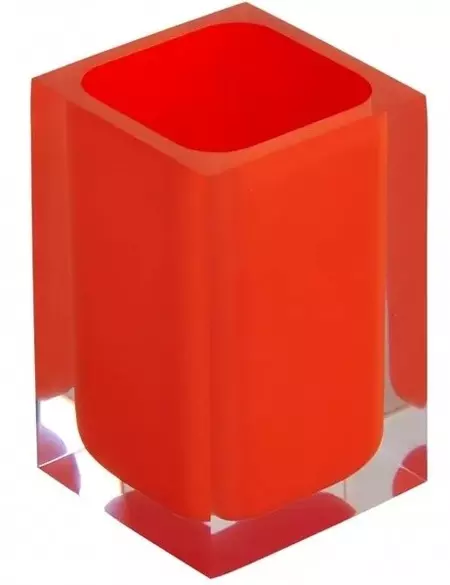 

Стакан для зубных щёток «Ridder» Colours 22280114 на стол оранжевый