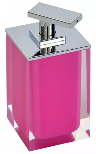 

Дозатор для мыла «Ridder» Colours 22280502 на стол розовый