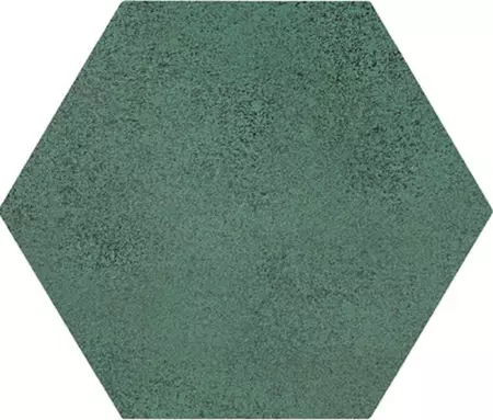 Настенная плитка «Domino» Burano Hex Matt. 12,5x11 5903238028158 green