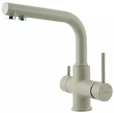 

Смеситель для кухни с подключением к фильтру «Lemark» Comfort LM3061PGR грей