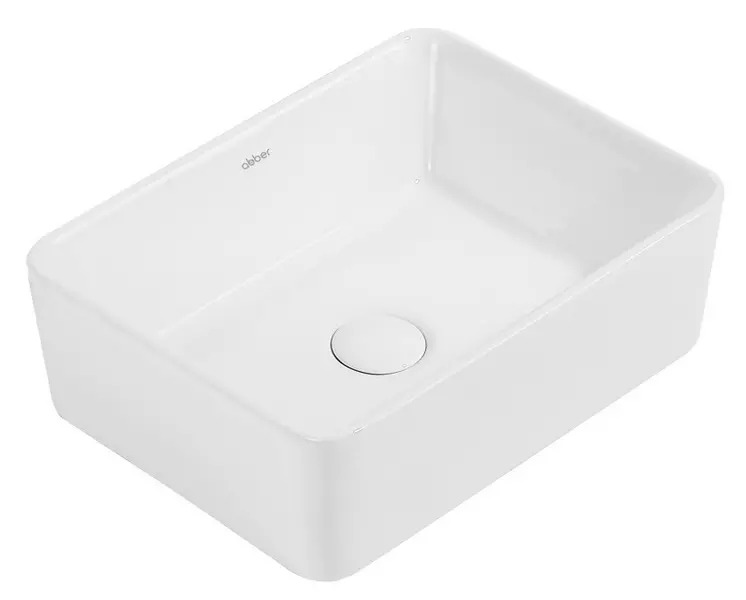 

Раковина «Abber» Rechteck 40/30 AC2213 фарфоровая белая