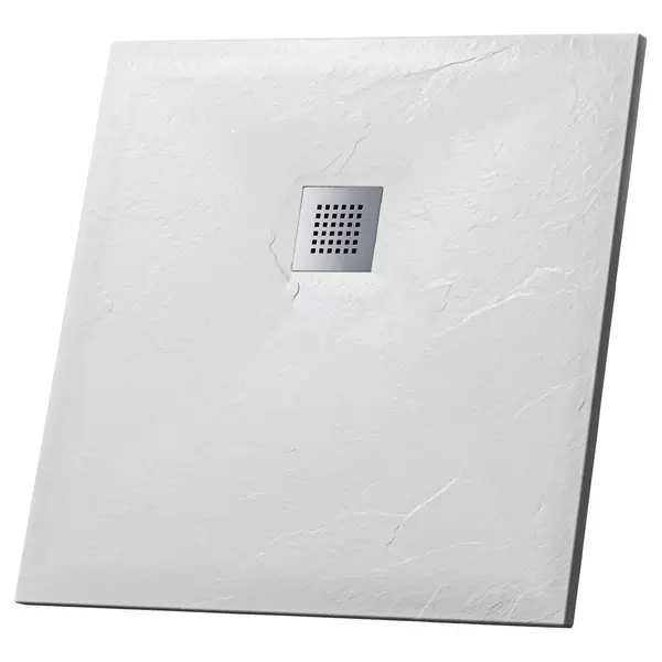 

Душевой поддон «Grossman» GR-S1100100Q 100/100 низкий из литьевого мрамора квадратный белый без сифона универсальный