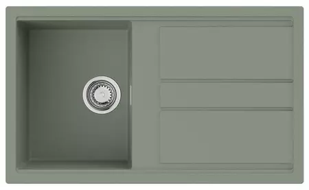 

Мойка для кухни «Omoikiri» Kitagawa 86-WG 86/51 Artceramic wind green