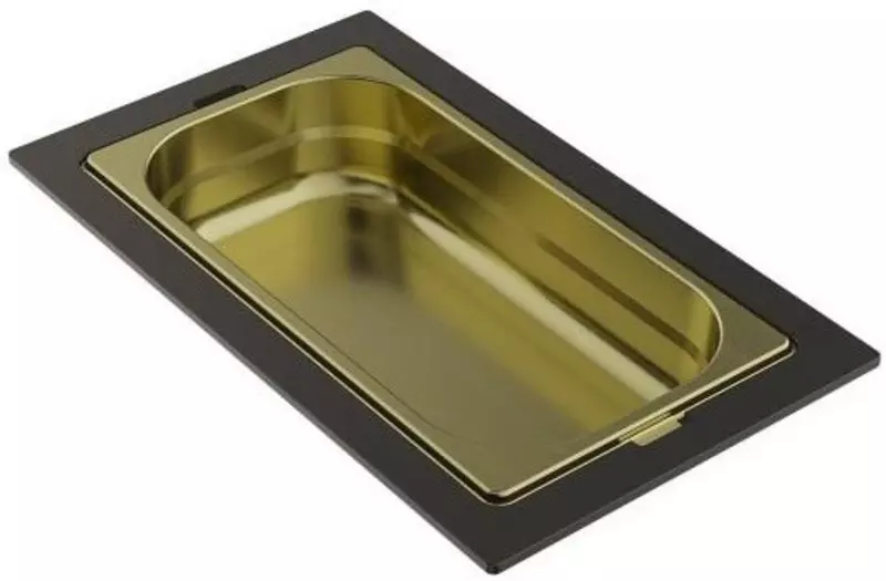 Контейнер для кухонной мойки «Omoikiri» DC-03-1-LG светлое золото