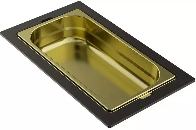 Контейнер для кухонной мойки «Omoikiri» DC-05-1-LG светлое золото