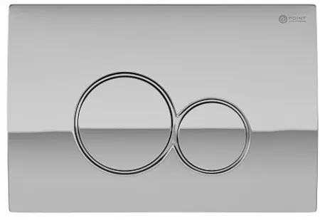 

Кнопка смыва «Point» Виктория PN44061C хром