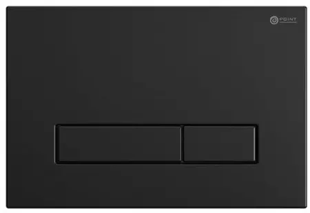 

Кнопка смыва «Point» Меркурий PN44831BM черная матовая