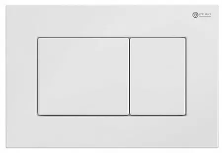 

Кнопка смыва «Point» Ника PN44081W белая