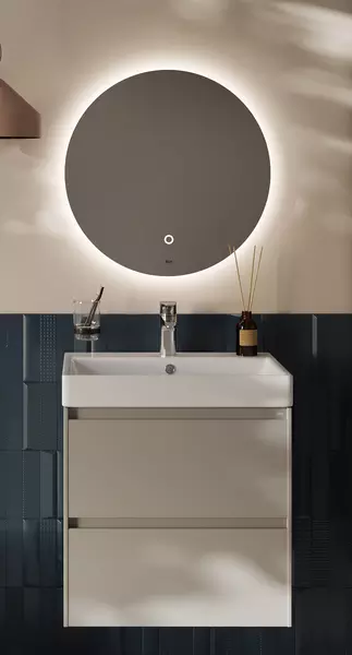 Мебель для ванной подвесная «Roca» Ona 60 бежево-серый матовый - фото 1
