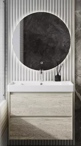 Мебель для ванной подвесная «Roca» Ona 80 светлый дуб - фото 1