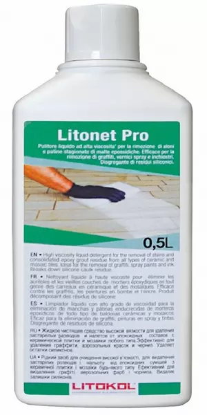 Очиститель плитки «Litokol» Litonet Pro 0,5 л 452240002