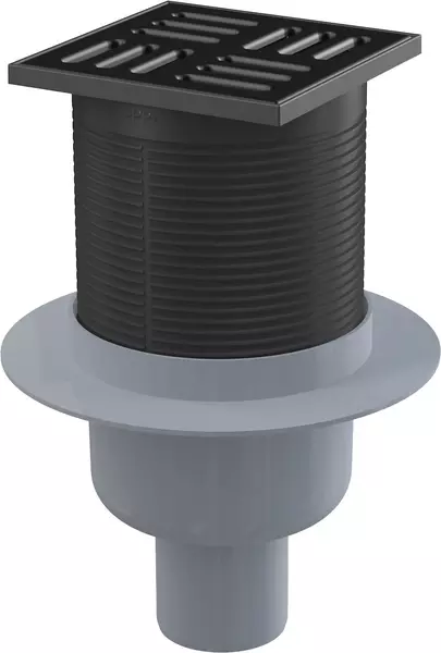 

Трап для душа «AlcaPlast» APV32 105/50 APV32BLACK вертикальный выпуск чёрный