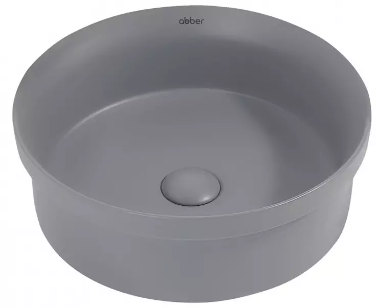 

Раковина «Abber» Bequem 40/40 серая матовая
