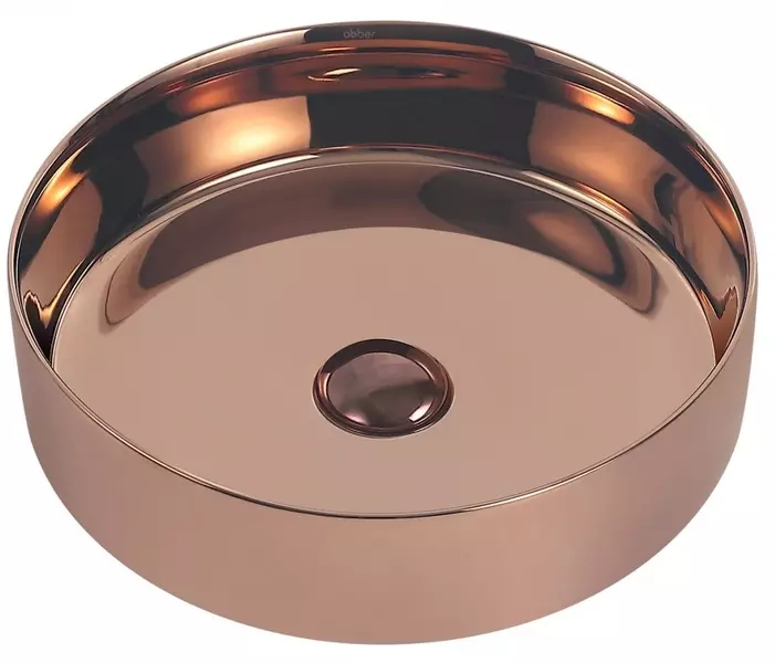 

Раковина «Abber» Bequem 40/40 розовое золото
