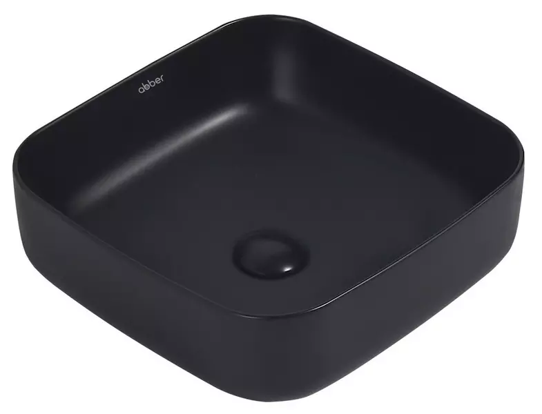 

Раковина «Abber» Rechteck 38/38 фарфоровая черная матовая