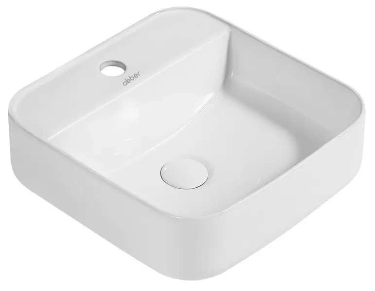 

Раковина «Abber» Rechteck 39/39 фарфоровая белая