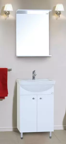 Мебель для ванной «Onika» Крит- Эко 52.10 белая - фото 1