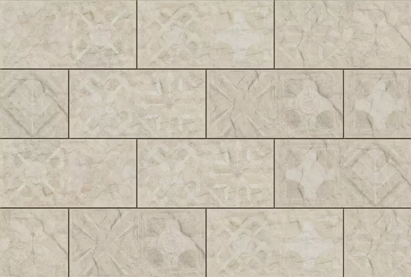 

Настенный декор «Cerrad» Torstone Matt. 30x14,8 5902510809249 bianco
