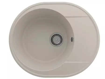 

Мойка для кухни «Ulgran» Quartz Nora 585 58/48 искусственный камень лен