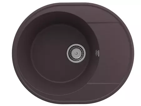 

Мойка для кухни «Ulgran» Quartz Nora 585 58/48 искусственный камень трюфель