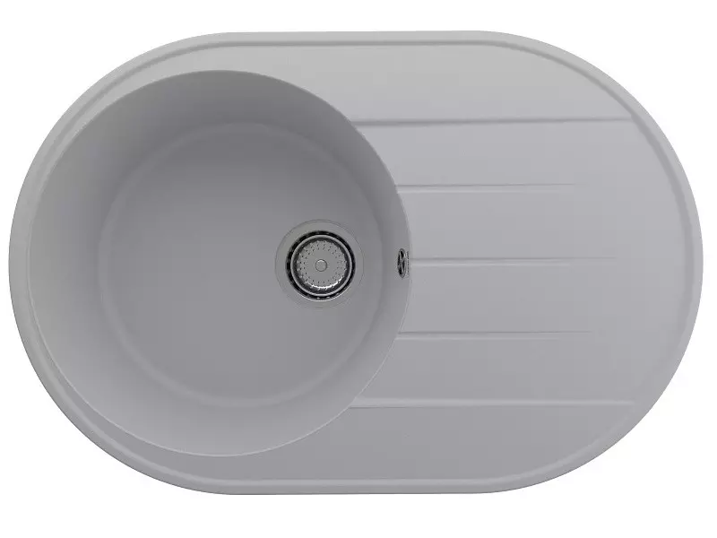 

Мойка для кухни «Ulgran» Quartz Nora 750 75/50 искусственный камень платина