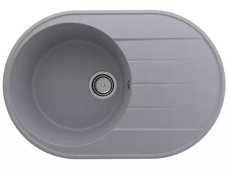 

Мойка для кухни «Ulgran» Quartz Nora 750 75/50 искусственный камень бетон