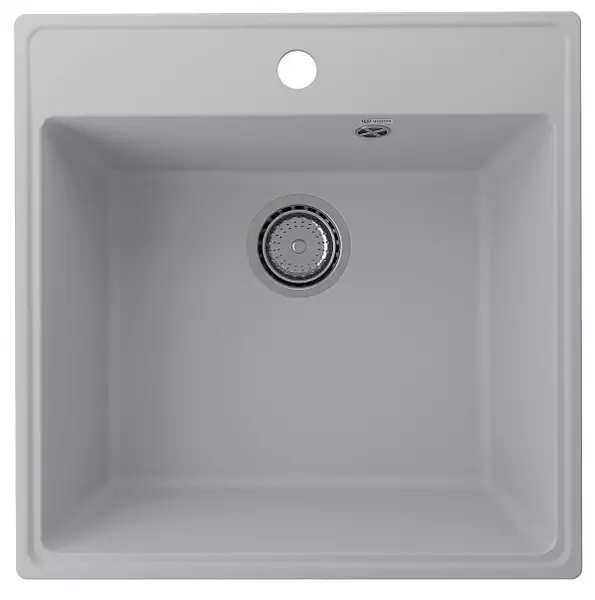 

Мойка для кухни «Ulgran» Quartz Forte 505 50/50 искусственный камень платина
