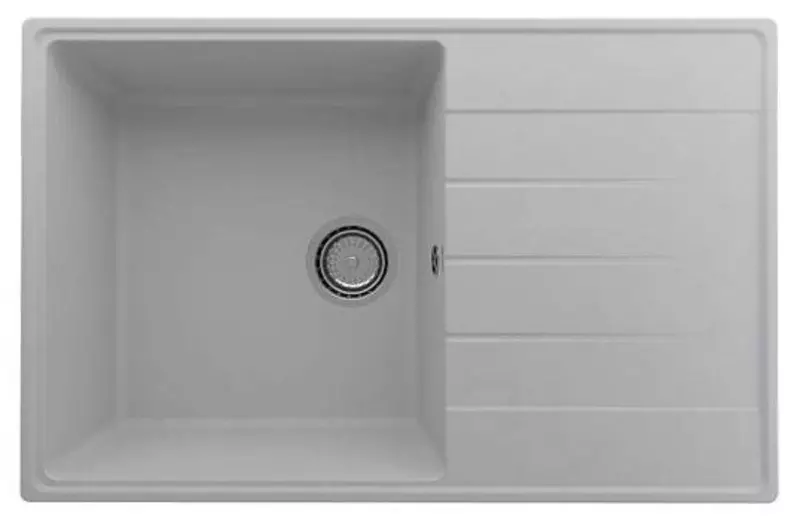 

Мойка для кухни «Ulgran» Quartz Prima 780 78/50 искусственный камень платина