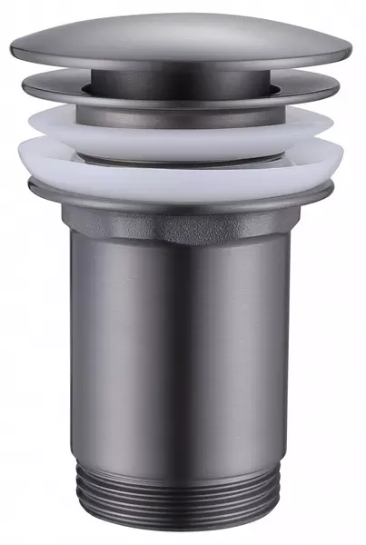 Донный клапан для раковины «Abber» AF0010NG с механизмом Клик-Клак никель