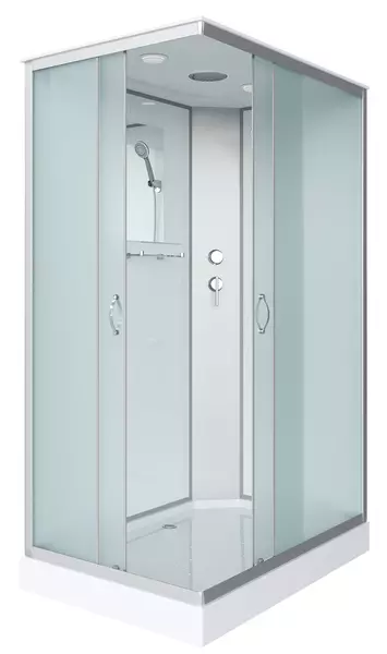 

Душевая кабина «Niagara» NG-43285-14 120/80 низкий поддон матовая/серебро универсальная