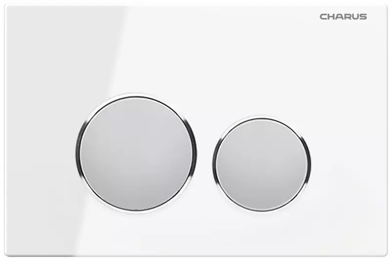 

Кнопка смыва «Charus» Bagliore FP.330.WHITE.10 белый атлас