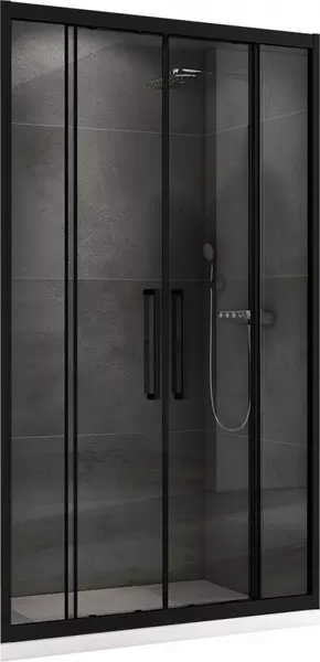 

Душевая дверь «Abber» Schwarzer Diamant AG33180BH 180/195 прозрачная/чёрная