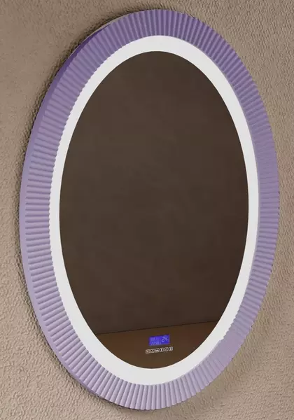 Зеркало «Abber» Stein AS6601Violett с подсветкой фиолетовое