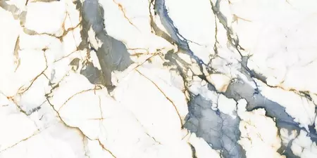

Напольная плитка «Realistik» Andes Blanco 120x60 Carving 59722 gold blue