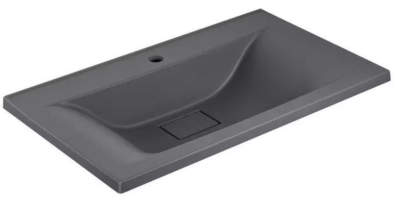 

Раковина «Vincea» 75/45 VCB-3M750G искусственный камень серая