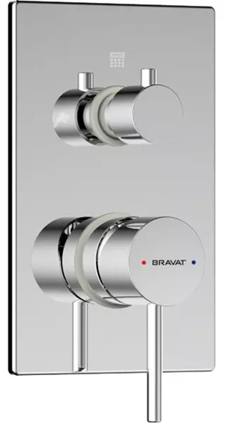 

Внешняя часть смесителя «Bravat» Arc P69193CENG хром